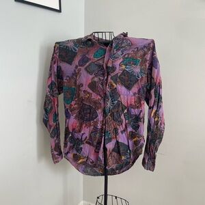 Vintage Multicolor Men's Shirt